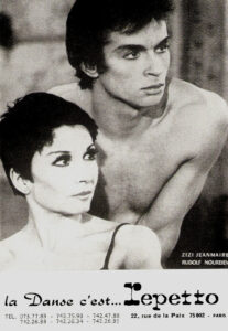 Zizi Jeanmaire et Rudolf Nureyev